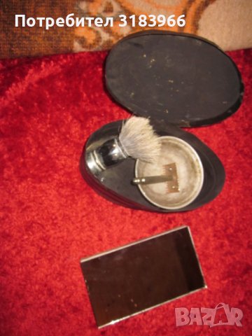 стар  бръснарски комплект , снимка 7 - Фризьорски принадлежности - 38619826
