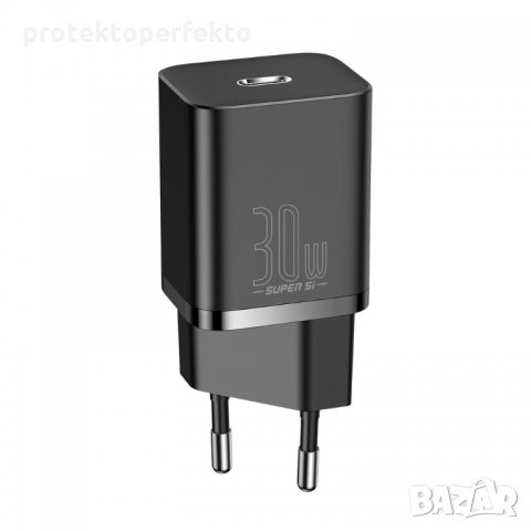 Бързо зарядно BASEUS Type-C 30W Fast charge, снимка 1 - Оригинални зарядни - 35875206