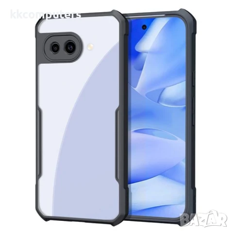 Google Pixel 9a XUNDD Силиконов Калъф TPU+Acrylic и Протектор, снимка 2 - Калъфи, кейсове - 51122449