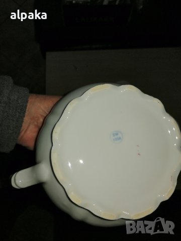 Продавам български порцеланов чайник, от едно време, снимка 3 - Други ценни предмети - 40304849