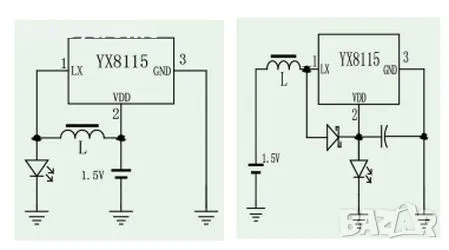 YX8018, YX8115 solar LED driver , снимка 6 - Друга електроника - 44379080