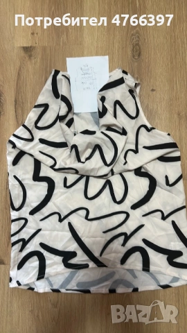 Лятна елегантна блузка тип потник, снимка 2 - Потници - 53847305