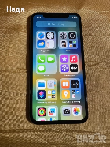 IPhone X-64GB ,Black, снимка 3 - Apple iPhone - 52220400