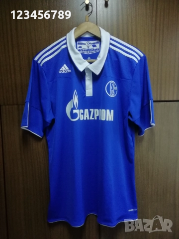 Schalke 04 Raul Adidas оригинална тениска фланелка Раул Шалке екип , снимка 2 - Тениски - 52561278