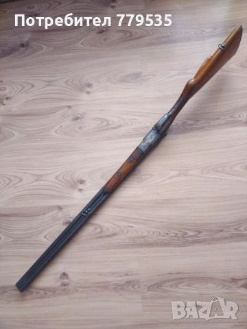 СТАРА ДВУЦЕВНА ПУШКА  16 кал., снимка 3 - Антикварни и старинни предмети - 51813642