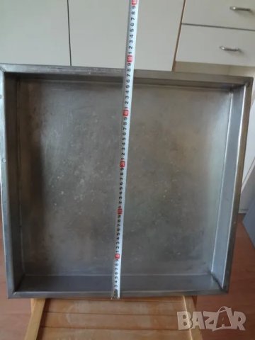 Голяма тава за печене - неръждавейка, снимка 6 - Съдове за готвене - 50124658