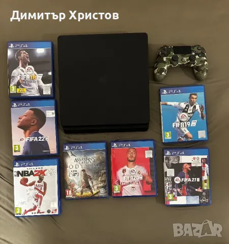 PS4 с 7 игри, снимка 1 - PlayStation конзоли - 49155458