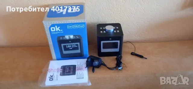 Радиочасовник ОК. DAB+/FM - НОВ, снимка 5 - Други - 49220092