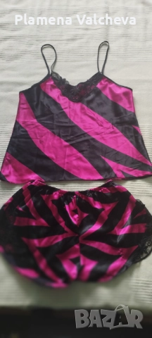 Продавам две дамски сатенени пижами, снимка 3 - Нощници - 52478108