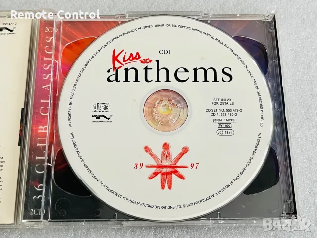 VA - KISS ANTHEMS 89-97 (2 x CD, 1997), снимка 3 - CD дискове - 55723517