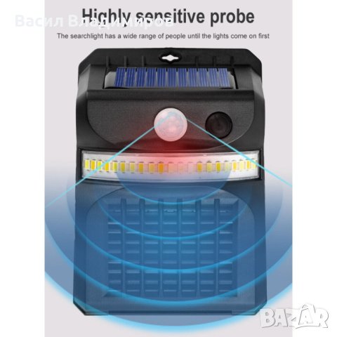 Соларна лампа/прожектор против комари, снимка 4 - Лед осветление - 41248957