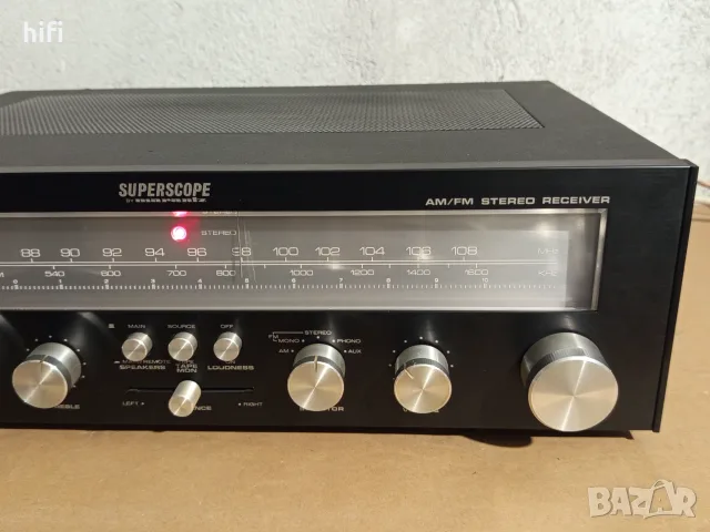 Стерео ресивър Superscope R-1262, снимка 3 - Ресийвъри, усилватели, смесителни пултове - 56103379