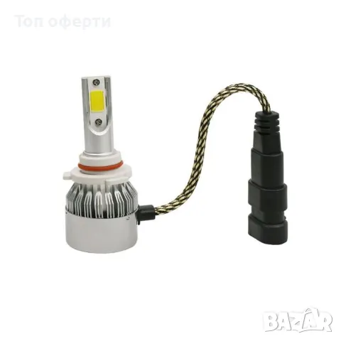 Диодни крушки C6 9005 - 36W 2брк-т  Над 150% по-ярка светлина с вентилатор за по-добро охлаждане, снимка 4 - Аксесоари и консумативи - 49365515