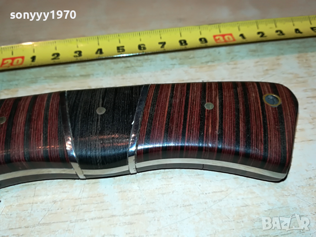 НОЖ МАСИВЕН ОСТЪР ЯК 2103221152, снимка 2 - Колекции - 36179056