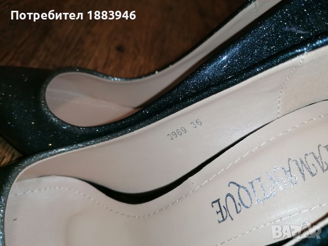 Официални токчета с остър връх, снимка 2 - Дамски обувки на ток - 41142064