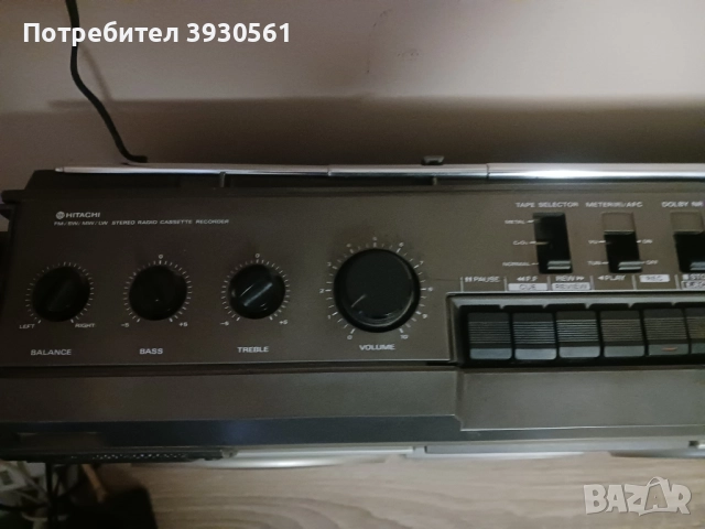 hitachi trk 8200, снимка 4 - Радиокасетофони, транзистори - 52294454