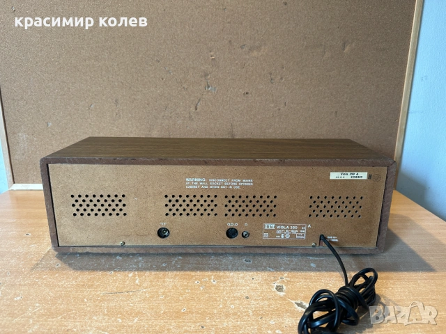 стерео радиоприемник "ITT Viola 350", снимка 5 - Радиокасетофони, транзистори - 53756505