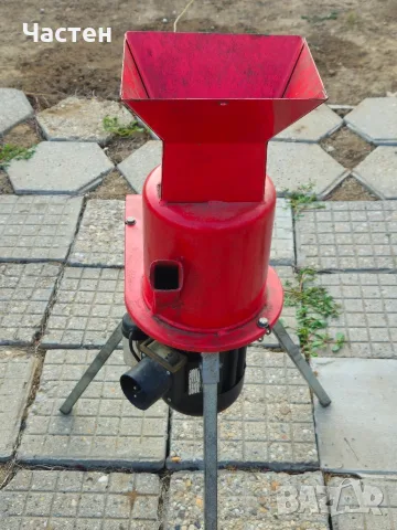 Електрическа градинска дробилка 1800W, снимка 3 - Градинска техника - 56084385