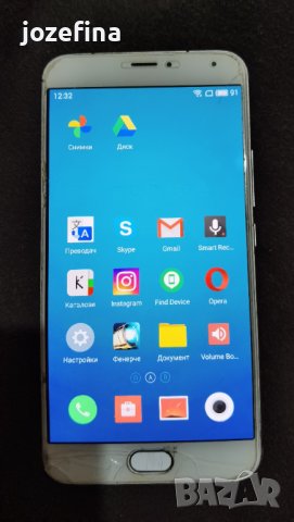 Телефон смартфон Meizu pro 5 - с мн функции, запис на разговори, снимка 3 - Meizu - 41124749