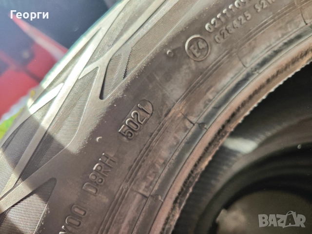 4бр.летни гуми 225/55/17 Continental, снимка 7 - Гуми и джанти - 52242355