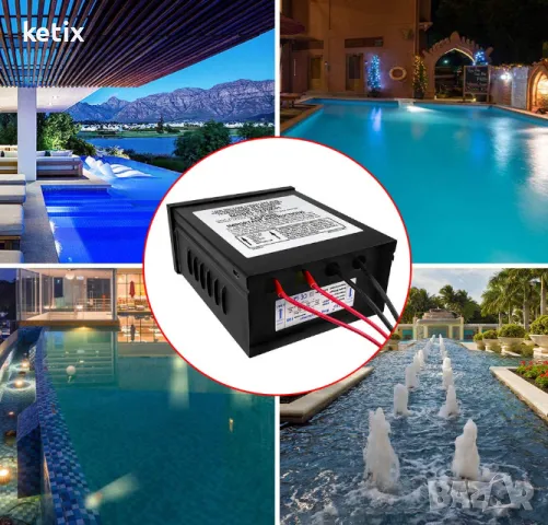 KWODE LED трансформатор 105W 12V AC, снимка 5 - Друга електроника - 48568234