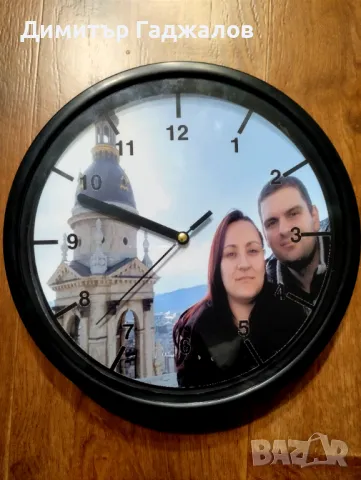 Часовник с ваша снимка, снимка 2 - Стенни часовници - 48980285
