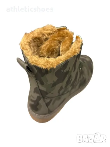 Дамски боти в маскировъчен цвят, снимка 3 - Дамски боти - 47836241