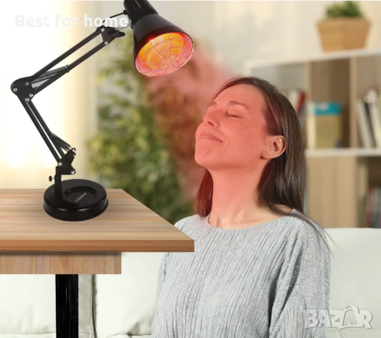 Лечебна инфрачервена лампа Sollux с топлечерапевтична инфрачервена лампа 275w Solux, снимка 5 - Медицинска апаратура - 50614886