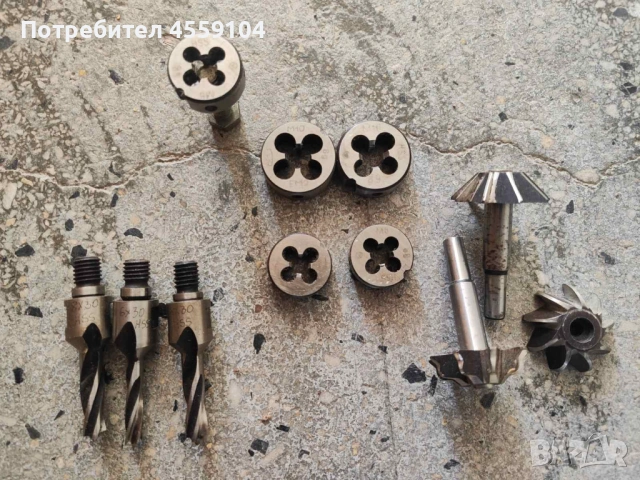 Комплект Плашки и Метчици, снимка 7 - Други инструменти - 53056387