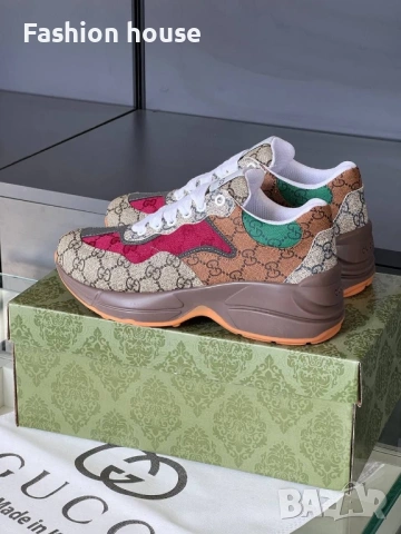 Gucci дамски маратонки, снимка 4 - Маратонки - 53868339