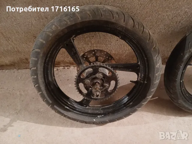 Оборудвани капли с гуми YAMAHA TZR 125, снимка 3 - Части - 48549429