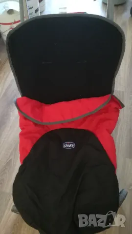 Количка CHICCO със зимно чувалче и чадърче, снимка 7 - Детски колички - 49694995