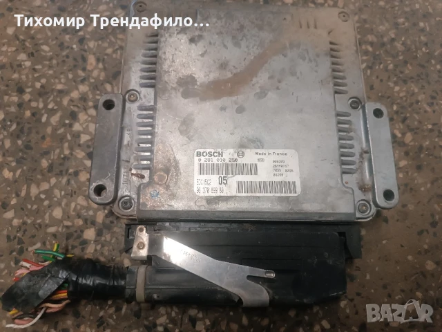 ECU компютър пежо 206 EDC15C2-6.1 0281010250 PEUGEOT 206 2.0 HDI 90HP 9637089980
