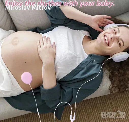 Слушалки за бременост Mosalogic Baby Bump, снимка 3 - Други - 51345251