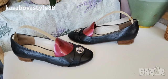 Балерини Jette Естествена кожа 40н., снимка 6 - Дамски ежедневни обувки - 53172857
