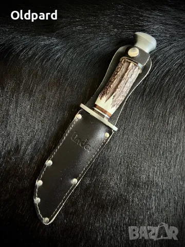 Класически немски Bowie ловен нож Linder Solingen. (196013), снимка 6 - Ножове - 48860733