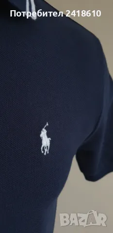 POLO Ralph Lauren Pique Cotton Slim Fit Mens Size XS НОВО! ОРИГИНАЛ! Мъжка Тениска!, снимка 2 - Тениски - 47295989