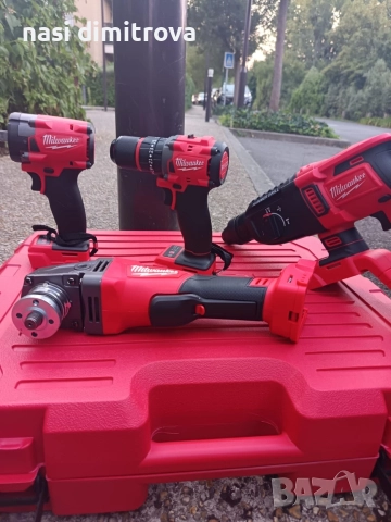 чисто нов комплект на Milwaukee 4в1 , снимка 3 - Винтоверти - 52718418