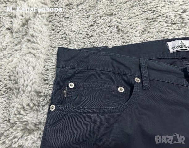 Оригинален панталон Stone Island, Размер XL/36, снимка 4 - Панталони - 53215320