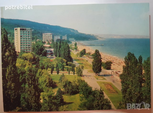 Картички Варна Златни пясъци, снимка 3 - Колекции - 40300021