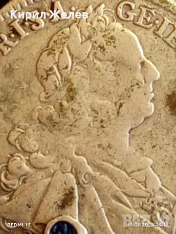 Сребърна монета 15 кройцера 1747г. Франц първи Австрия 52885, снимка 5 - Нумизматика и бонистика - 53084320