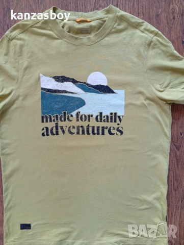 camel active organic cotton - страхотна мъжка тениска M , снимка 4 - Тениски - 53785764