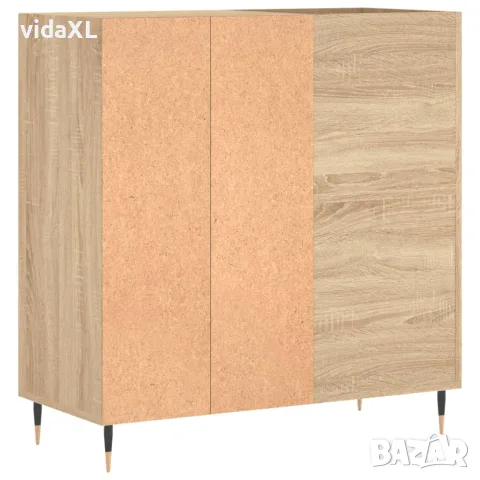 vidaXL Шкаф за винилови плочи сонома дъб 84,5x38x89 см инженерно дърво, снимка 6 - Шкафове - 56148126