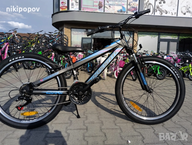 PASSATI Алуминиев велосипед 24" MARTYN черен