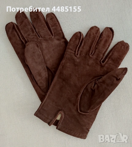  Зимни ръкавици от естествен велур