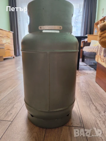 Продавам Газова бутилка за пропан бутан от по големите за 21л., снимка 2 - Печки, фурни - 51276499