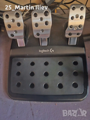 Logitech G920 Волан Симрейсинг, снимка 2 - Джойстици и геймпадове - 53781133