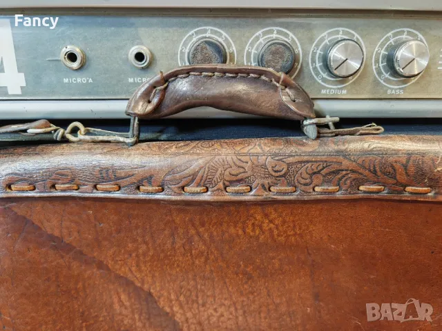 винтидж дамска чанта естествена кожа 36/27/10 см, снимка 12 - Чанти - 50263141