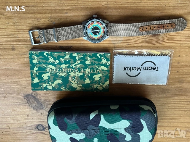 Часовник Merkur , снимка 5 - Мъжки - 53688220