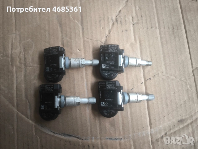 Датчици за налягане в гумите Renault